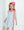 Clara Sleeveless Dress- Blue Gingham And Pink