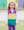 Mardi Gras Colorblock Vest
