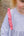 Olivia Dress- Lavender Stripe/Pink