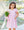 Kate Dress- Light Pink Stripe