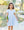 Kate Dress- Light Blue Stripe