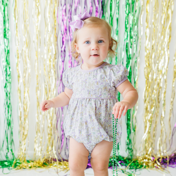 Mardi Gras Bow Bubble