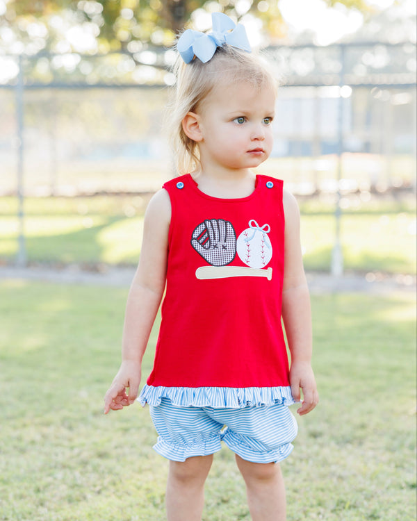 Spring Ball Swing Back Bloomer Set