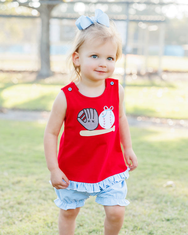 Spring Ball Swing Back Bloomer Set