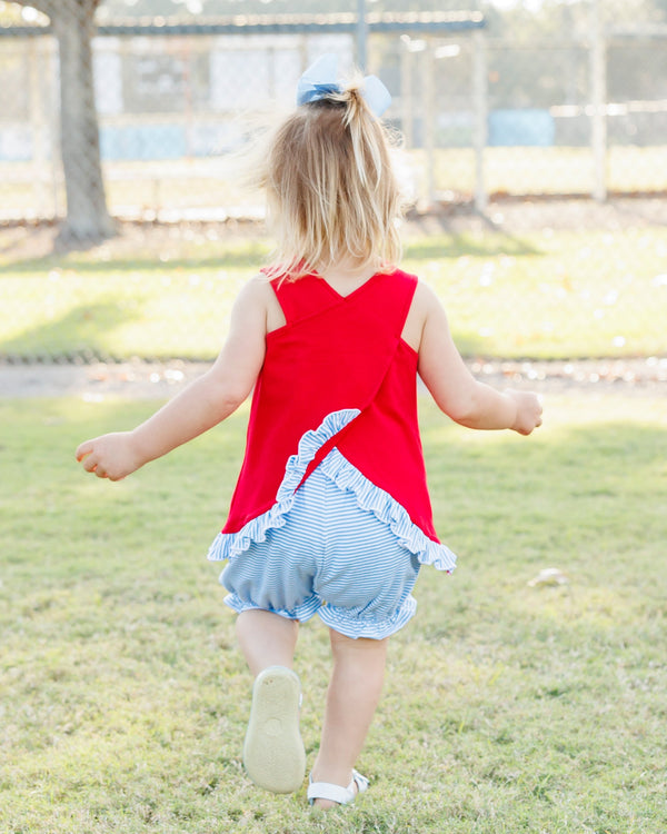 Spring Ball Swing Back Bloomer Set