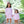 Lottie Dress - Light Pink Stripe