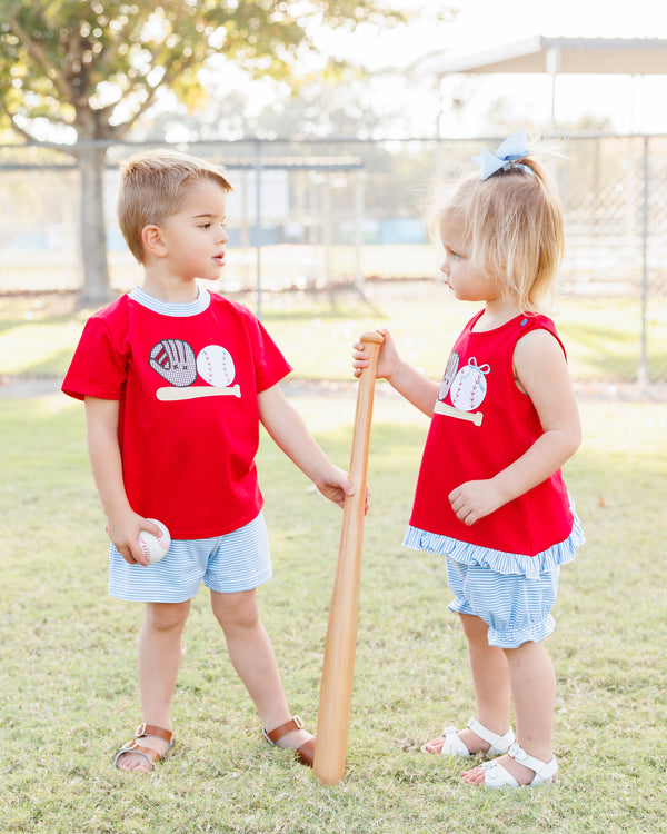 Spring Ball Swing Back Bloomer Set