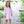 Lottie Dress - Light Pink Stripe