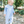 Andy Romper - Light Blue Stripe