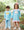 Pastel Turkey Flutter Dress