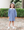 Lottie Dress - Navy Stripe