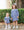 Lottie Dress - Navy Stripe