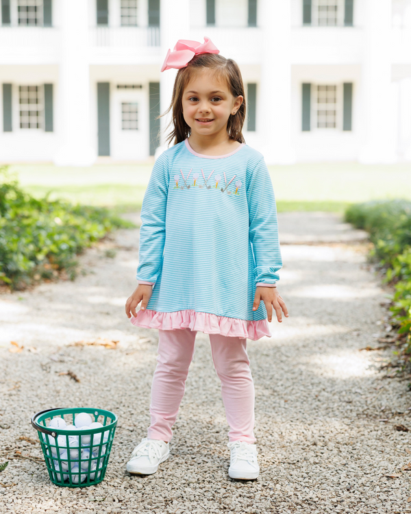 Tee Time Ruffle Pant Set