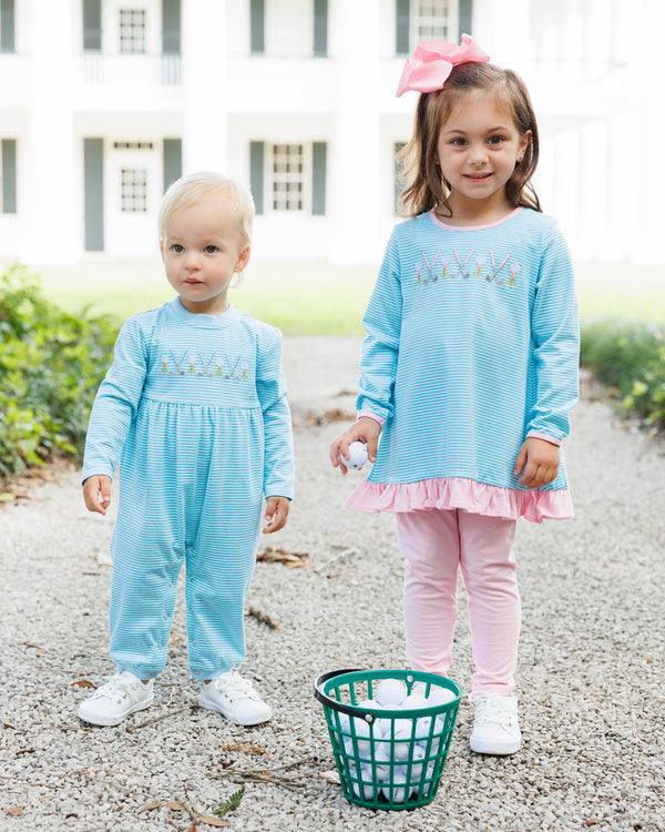 Tee Time Ruffle Pant Set