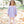 Clara Pant Set - Purple Stripe/Pink