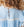 Light Blue/Ecru Heirloom Dress