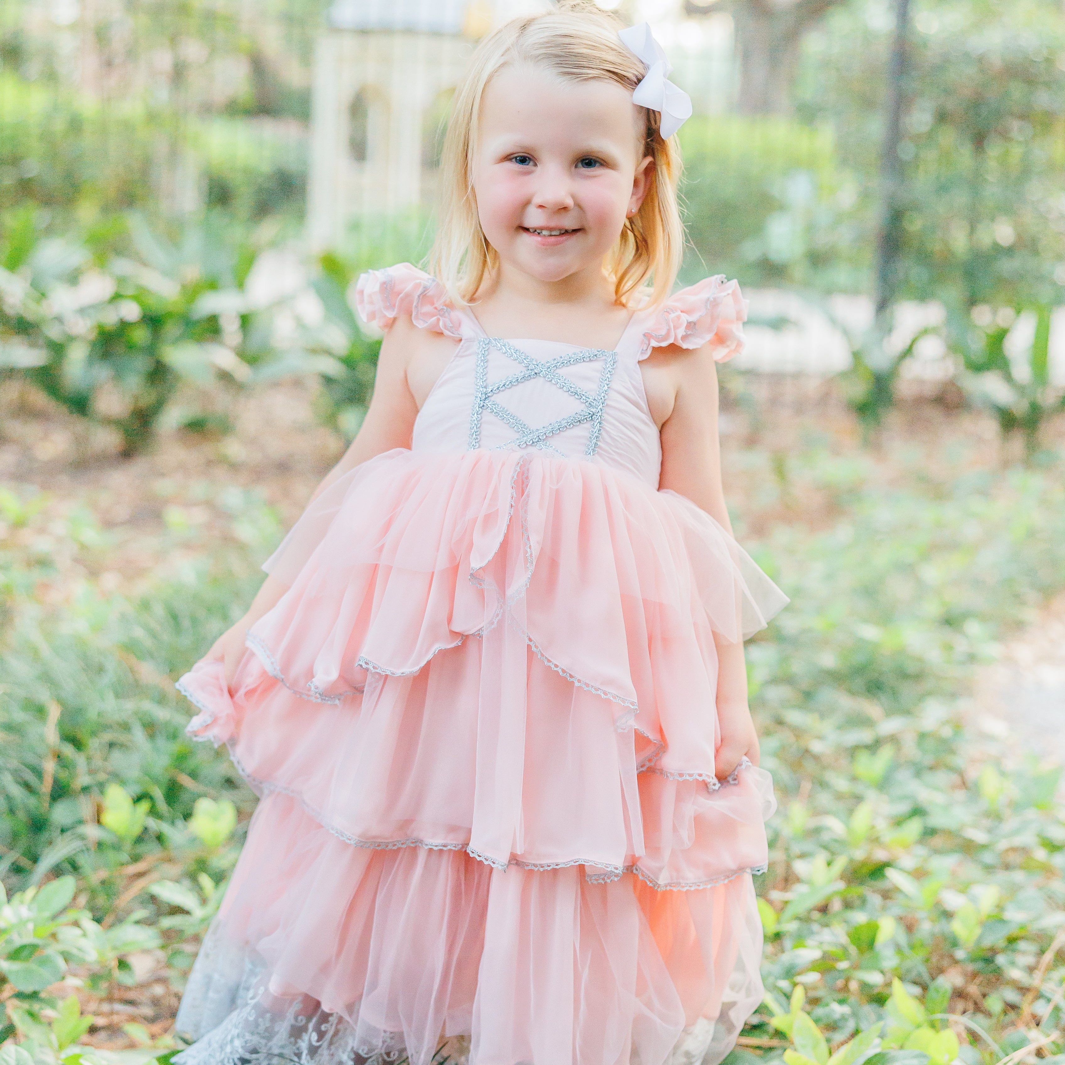 smock pink dress Pink Smocked Dress