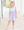 Sophia Dress- Lavender Stripe