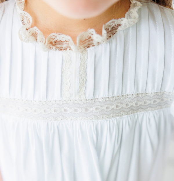 White/Ecru Heirloom Dress