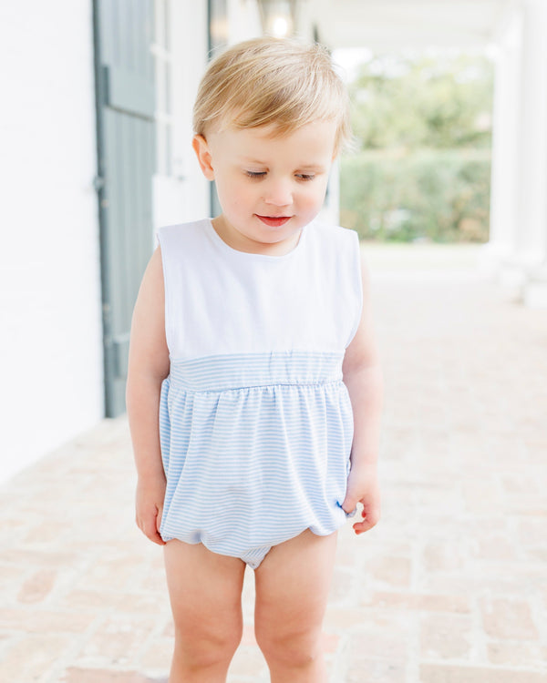 Benjamin Bubble- Light Blue Stripe