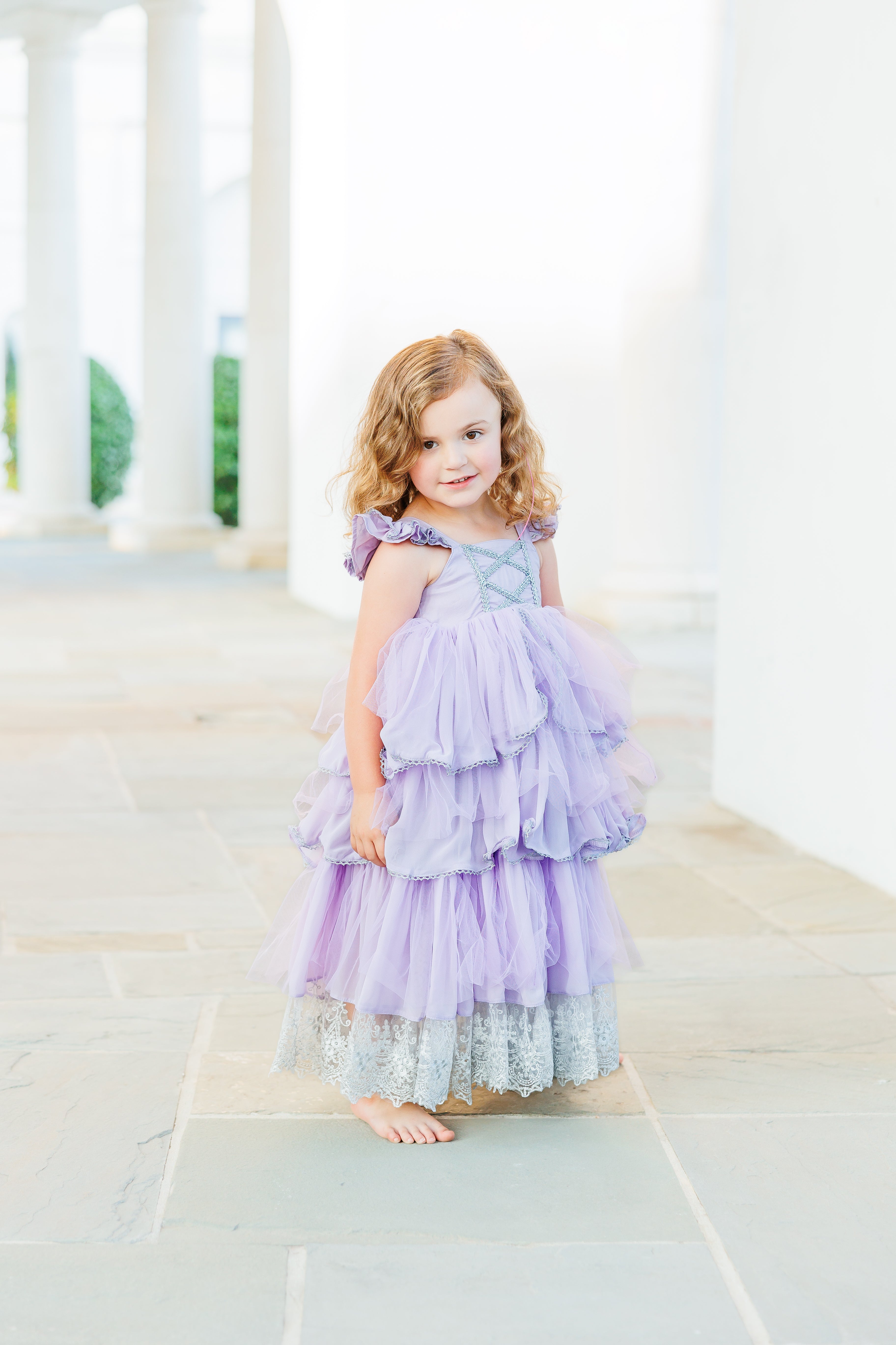 Purple Princess Dress Smock Candy Purple Princess Dress Smock Candy