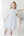 White/White Lace Sleeve Heirloom Dress