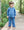 Evan Pullover Set - Dusty Blue