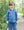 Evan Pullover Set - Dusty Blue