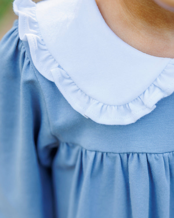 Catherine Bloomer Pant Set - Dusty Blue