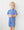 Michael Polo Romper- Royal Blue Stripe