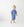 Michael Polo Romper- Royal Blue Stripe