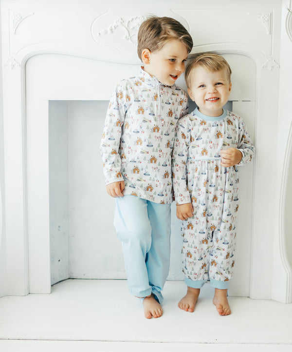 Constructing Christmas Patrick Romper