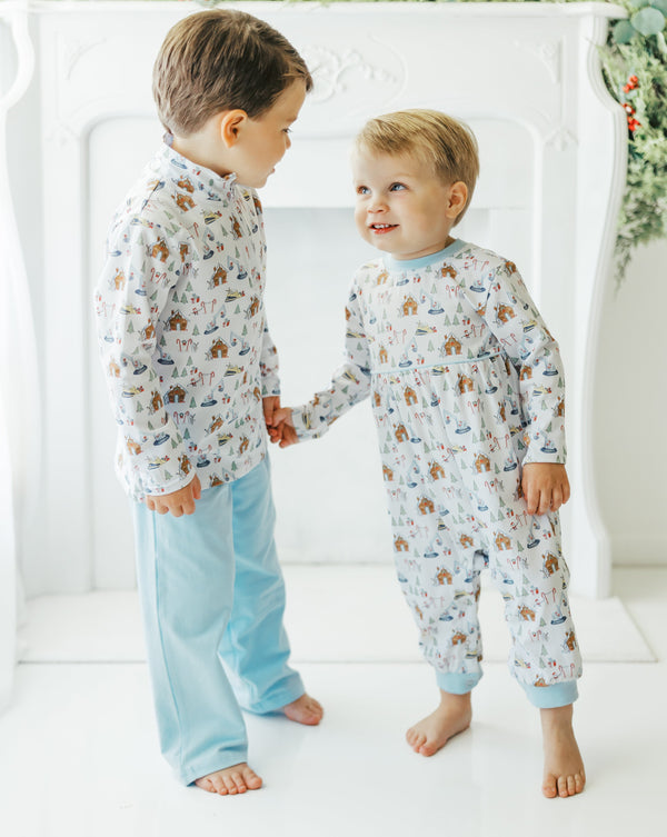 Constructing Christmas Patrick Romper
