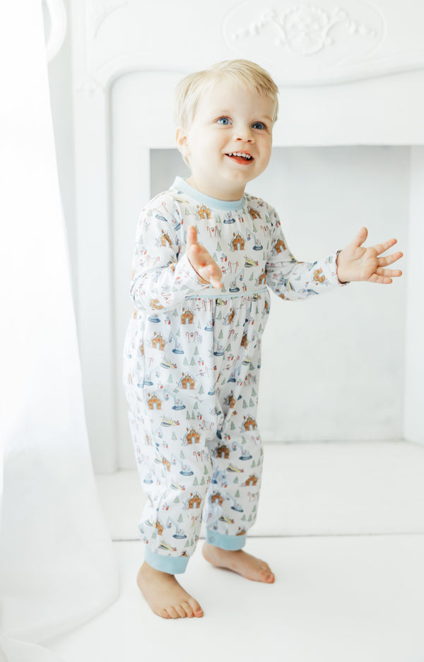 Constructing Christmas Patrick Romper