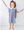 Charlotte Dress- Navy Stripe