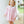 Catherine Diaper Set - Light Pink Gingham