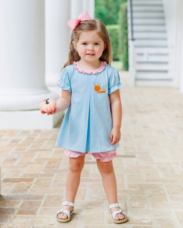 Sweet As Pumpkin Pie Pleat Bloomer Set