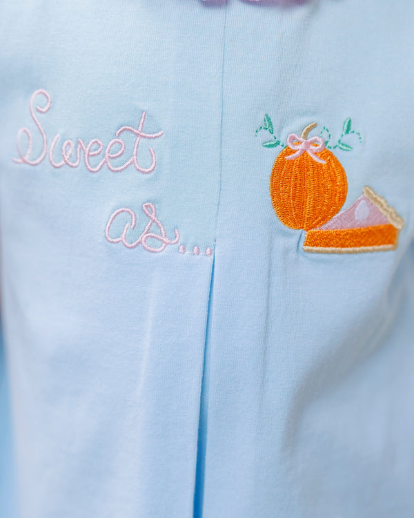 Sweet As Pumpkin Pie Pleat Bloomer Set