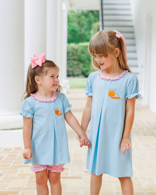 Sweet As Pumpkin Pie Pleat Bloomer Set