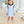 Blue Blooms Hallie Diaper Set