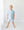 Drew Short Set- Light Blue with Light Blue Stripe