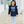 Blue Blooms Ruffle Sweatshirt Set