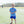 Football Trio Shirt- Royal Blue Stripe