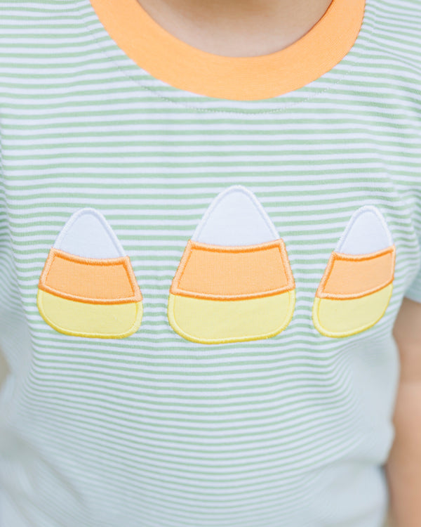 Sweet As Candy Corn Short Set