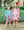 Apple Pocket Applique Short Set
