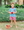 Apple Pocket Applique Short Set