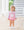 Pretty in Pink Pumpkin Bubble with Peter Pan Collar Top