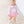Pretty in Pink Pumpkin Bubble with Peter Pan Collar Top
