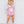 Pretty in Pink Pumpkin Bubble with Peter Pan Collar Top
