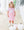 Pretty in Pink Pumpkin Jumper with Peter Pan Collar Top